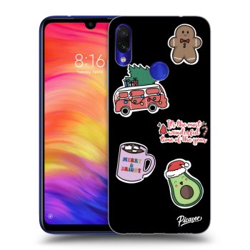 Maskica za Xiaomi Redmi Note 7 - Christmas Stickers