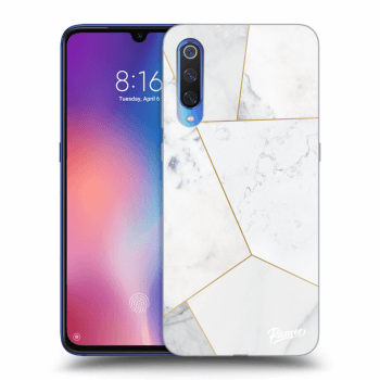 Maskica za Xiaomi Mi 9 - White tile