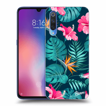 Maskica za Xiaomi Mi 9 - Pink Monstera