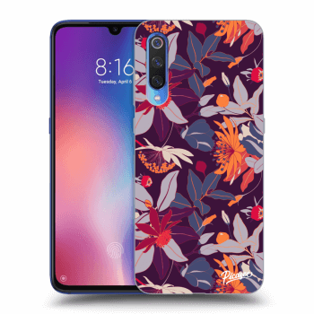 Maskica za Xiaomi Mi 9 - Purple Leaf