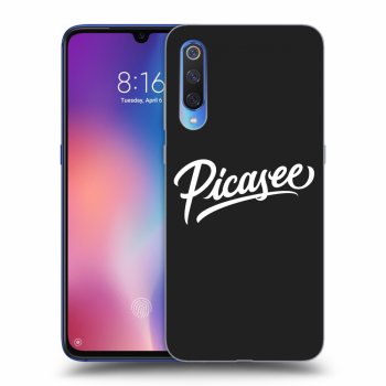 Picasee crna silikonska maskica za Xiaomi Mi 9 - Picasee - White