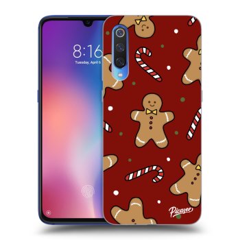 Picasee silikonska prozirna maskica za Xiaomi Mi 9 - Gingerbread 2