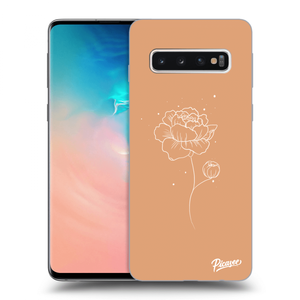 Picasee ULTIMATE CASE za Samsung Galaxy S10 G973 - Peonies