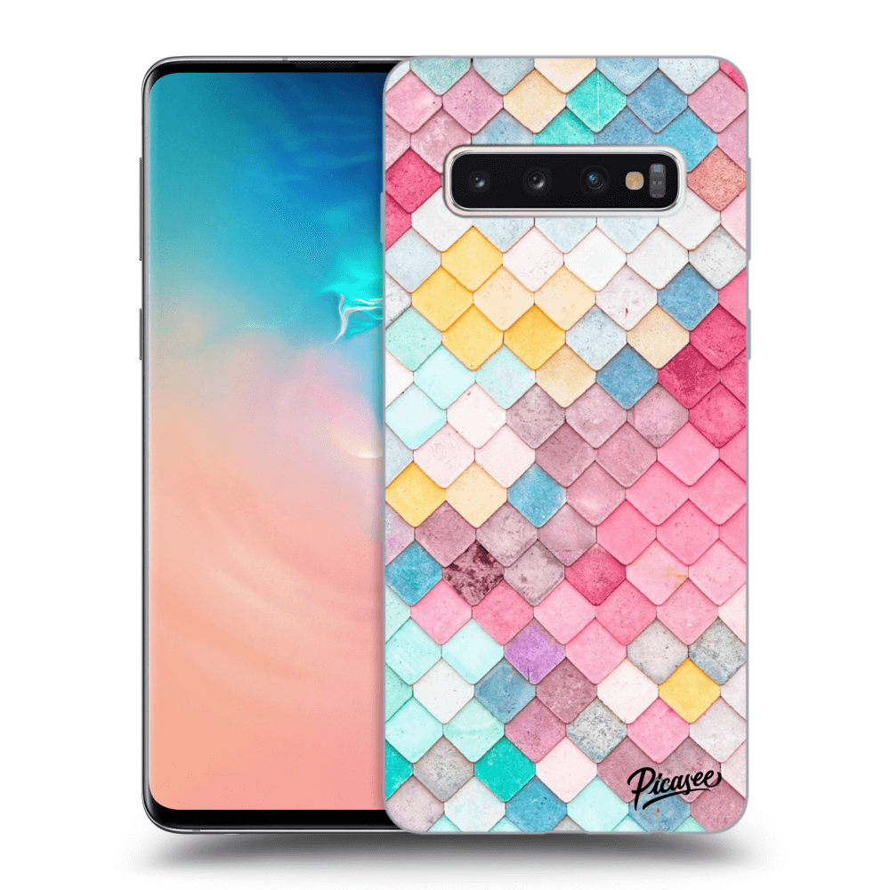 Picasee ULTIMATE CASE za Samsung Galaxy S10 G973 - Colorful roof