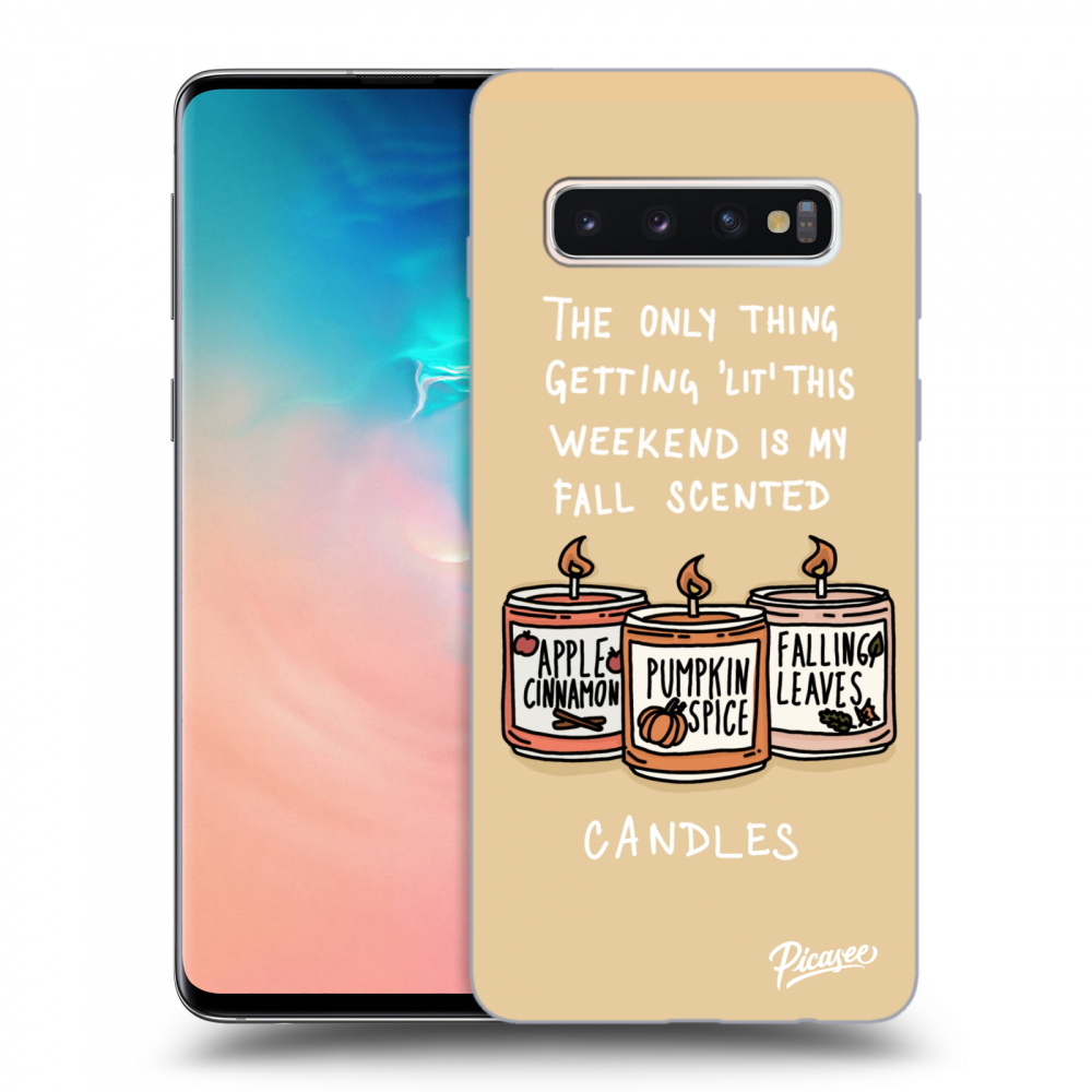 Picasee ULTIMATE CASE za Samsung Galaxy S10 G973 - Candles