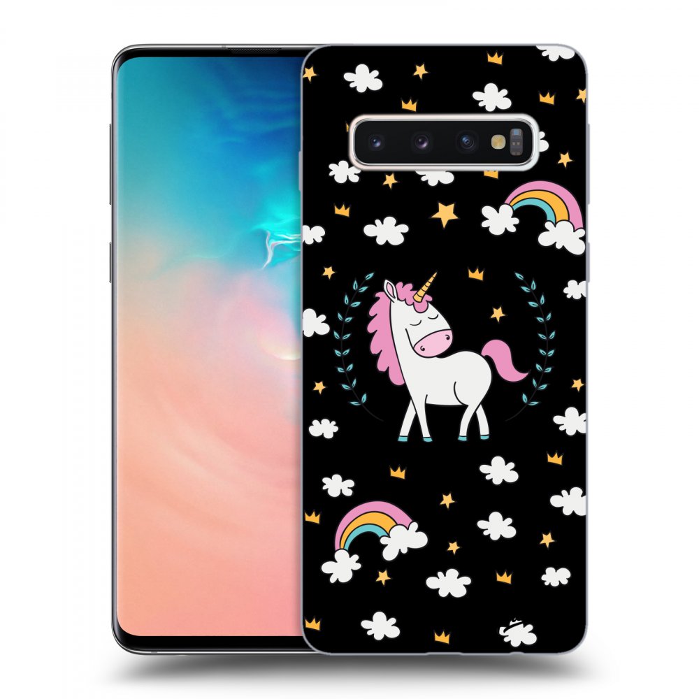 Picasee ULTIMATE CASE za Samsung Galaxy S10 G973 - Unicorn star heaven