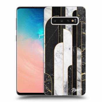 Maskica za Samsung Galaxy S10 G973 - Black & White tile