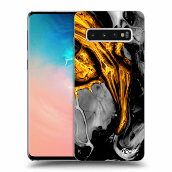 Maskica za Samsung Galaxy S10 G973 - Black Gold