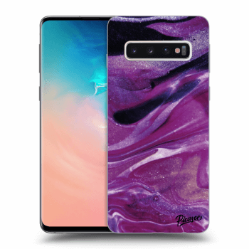 Maskica za Samsung Galaxy S10 G973 - Purple glitter