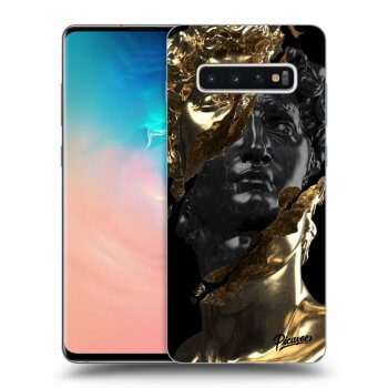 Maskica za Samsung Galaxy S10 Plus G975 - Gold - Black