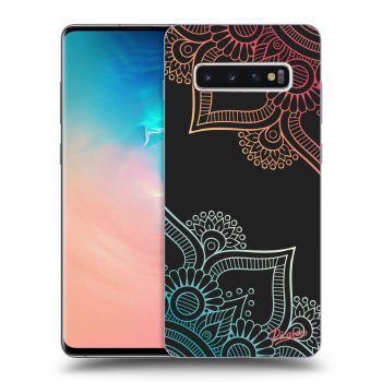 Maskica za Samsung Galaxy S10 Plus G975 - Flowers pattern