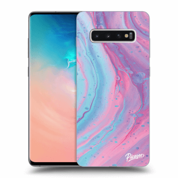 Maskica za Samsung Galaxy S10 Plus G975 - Pink liquid