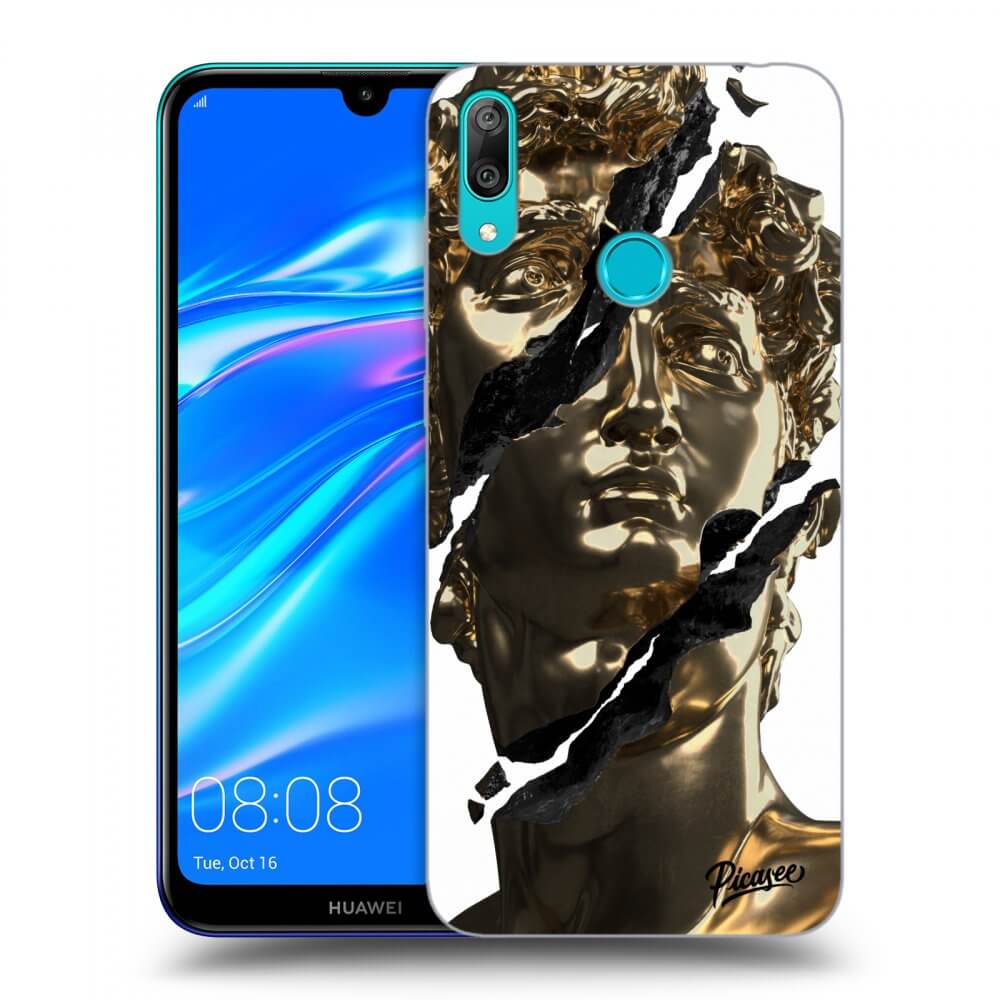 Picasee ULTIMATE CASE za Huawei Y7 2019 - Golder