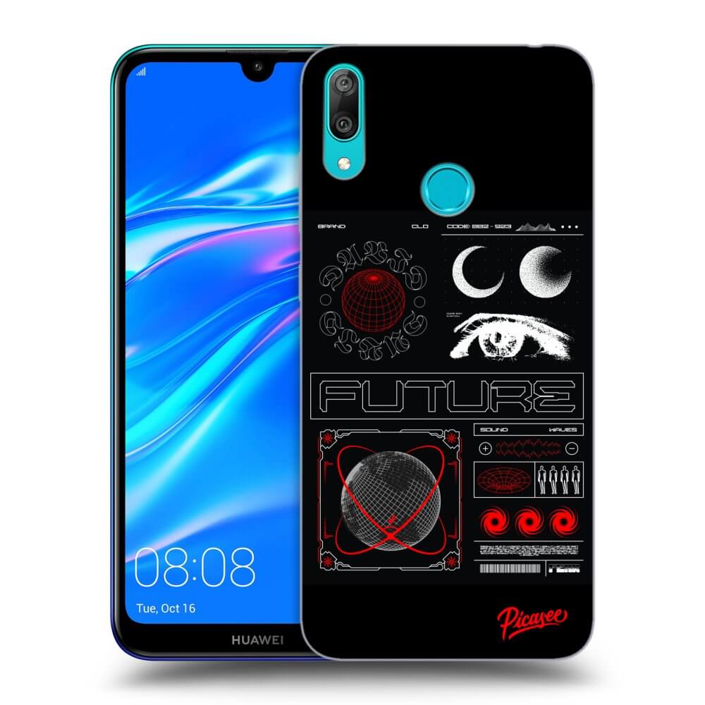 Picasee ULTIMATE CASE za Huawei Y7 2019 - WAVES