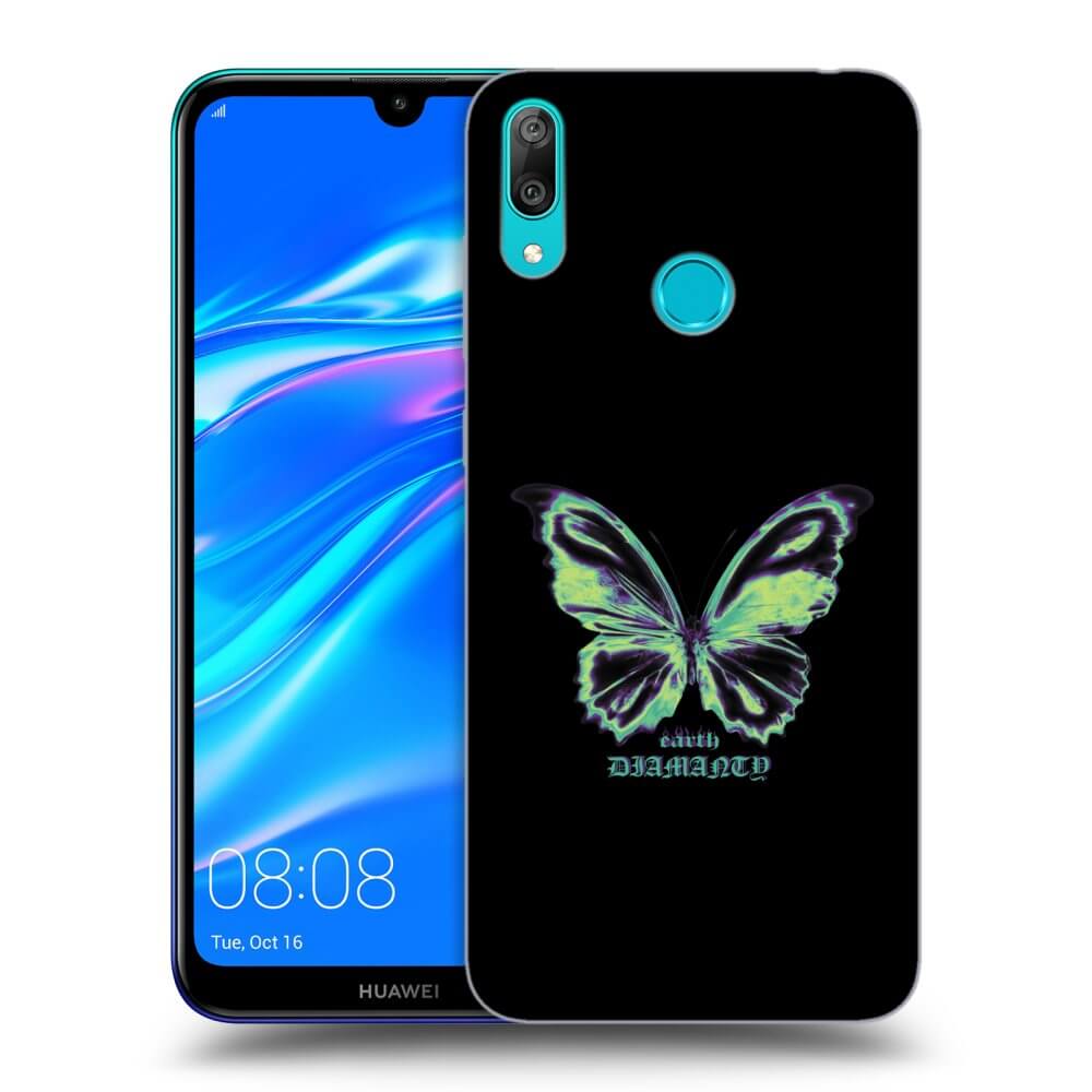 Picasee ULTIMATE CASE za Huawei Y7 2019 - Diamanty Blue