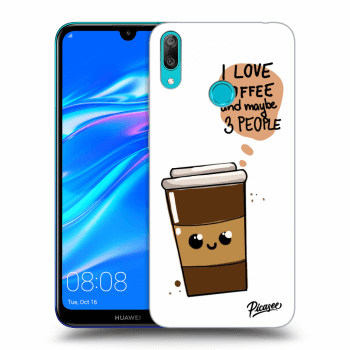 Picasee ULTIMATE CASE za Huawei Y7 2019 - Cute coffee