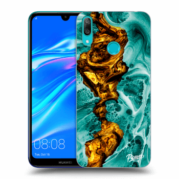 Picasee ULTIMATE CASE za Huawei Y7 2019 - Goldsky