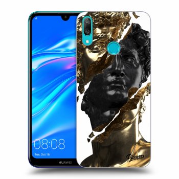 Maskica za Huawei Y7 2019 - Gold - Black