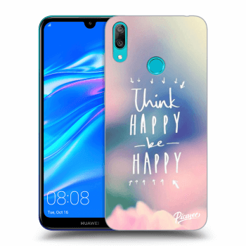 Maskica za Huawei Y7 2019 - Think happy be happy