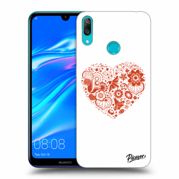 Picasee ULTIMATE CASE za Huawei Y7 2019 - Big heart