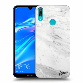 Picasee ULTIMATE CASE za Huawei Y7 2019 - White marble