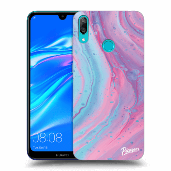 Maskica za Huawei Y7 2019 - Pink liquid