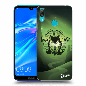 Maskica za Huawei Y7 2019 - Wolf life