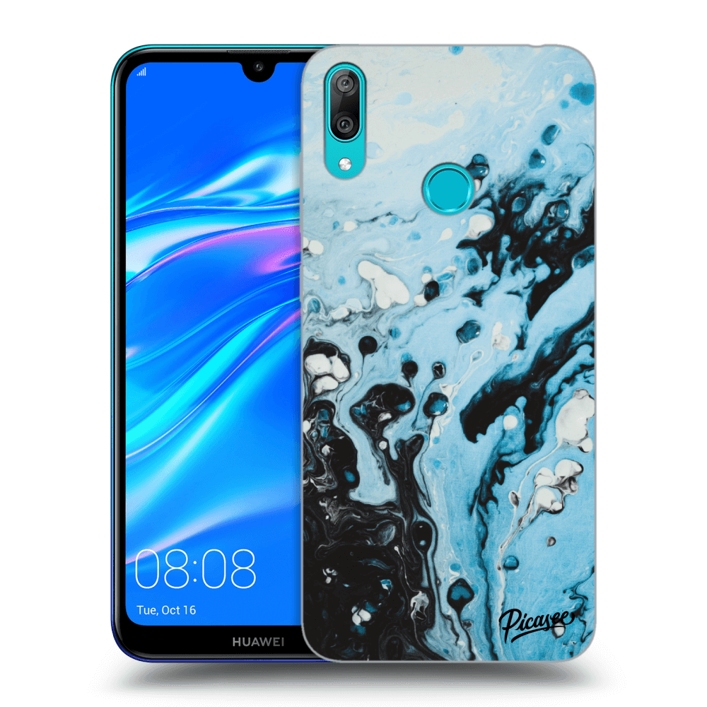 Picasee ULTIMATE CASE za Huawei Y7 2019 - Organic blue