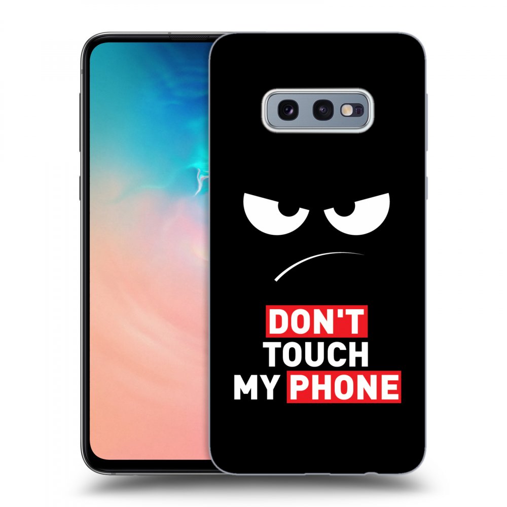 Picasee ULTIMATE CASE za Samsung Galaxy S10e G970 - Angry Eyes - Transparent