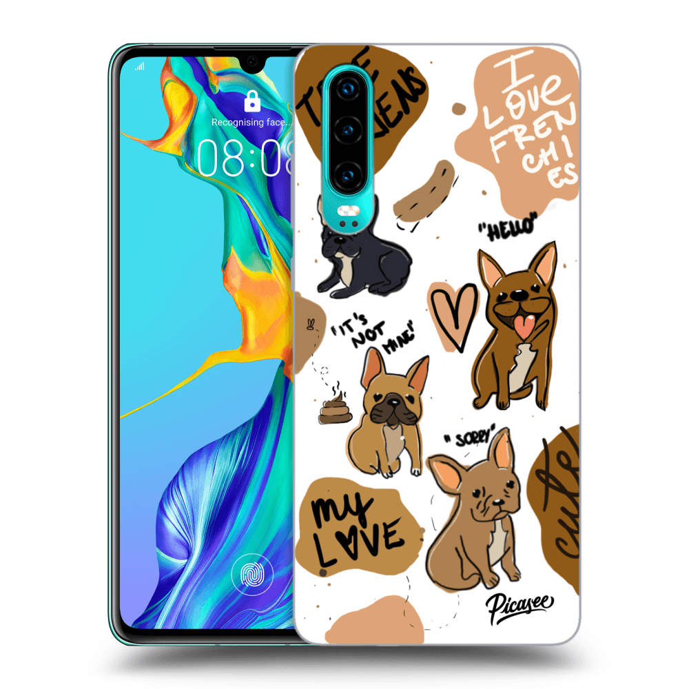 Picasee ULTIMATE CASE za Huawei P30 - Frenchies