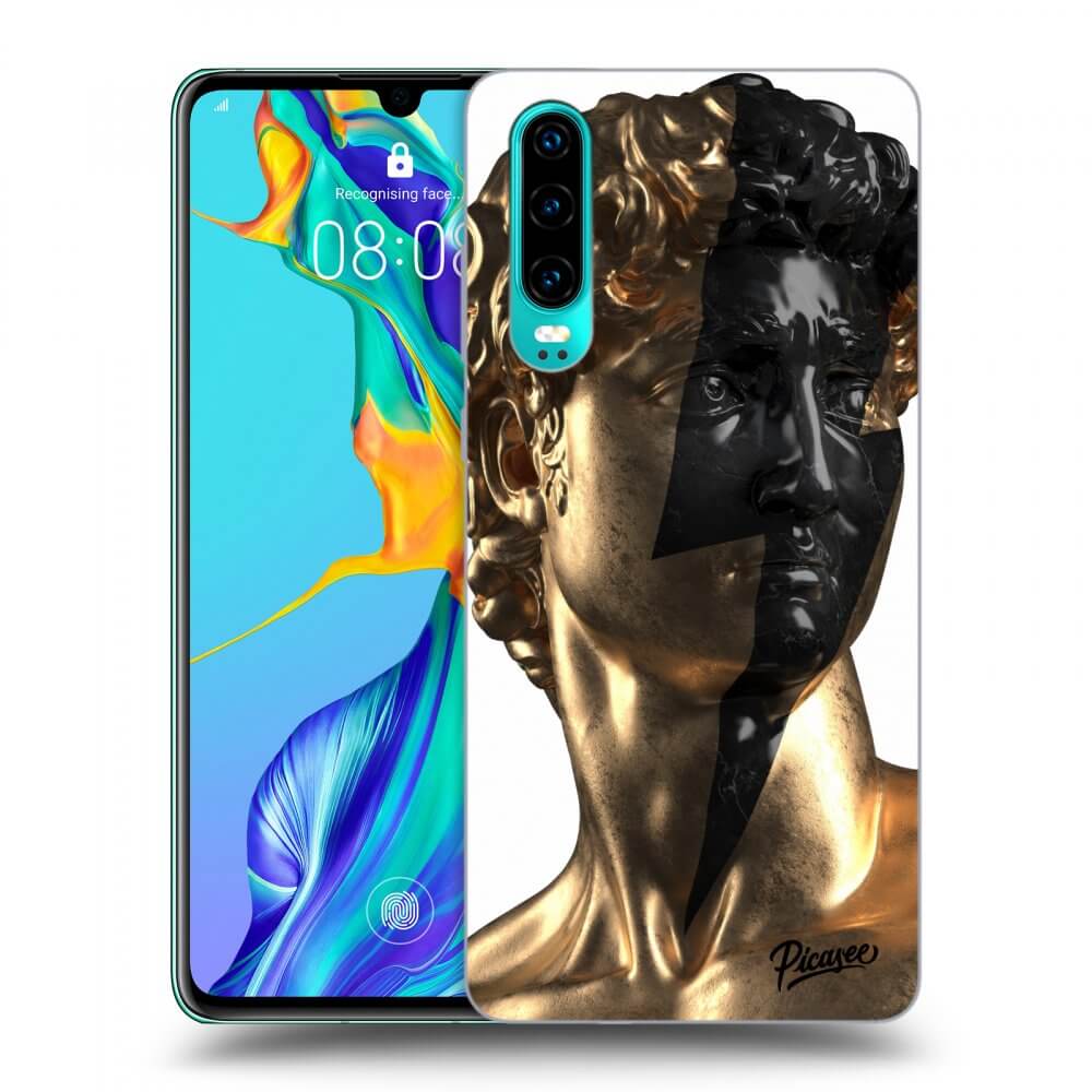 Picasee ULTIMATE CASE za Huawei P30 - Wildfire - Gold