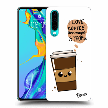 Maskica za Huawei P30 - Cute coffee