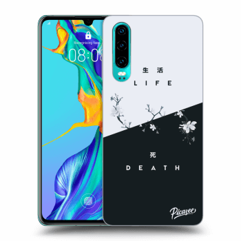 Picasee silikonska prozirna maskica za Huawei P30 - Life - Death