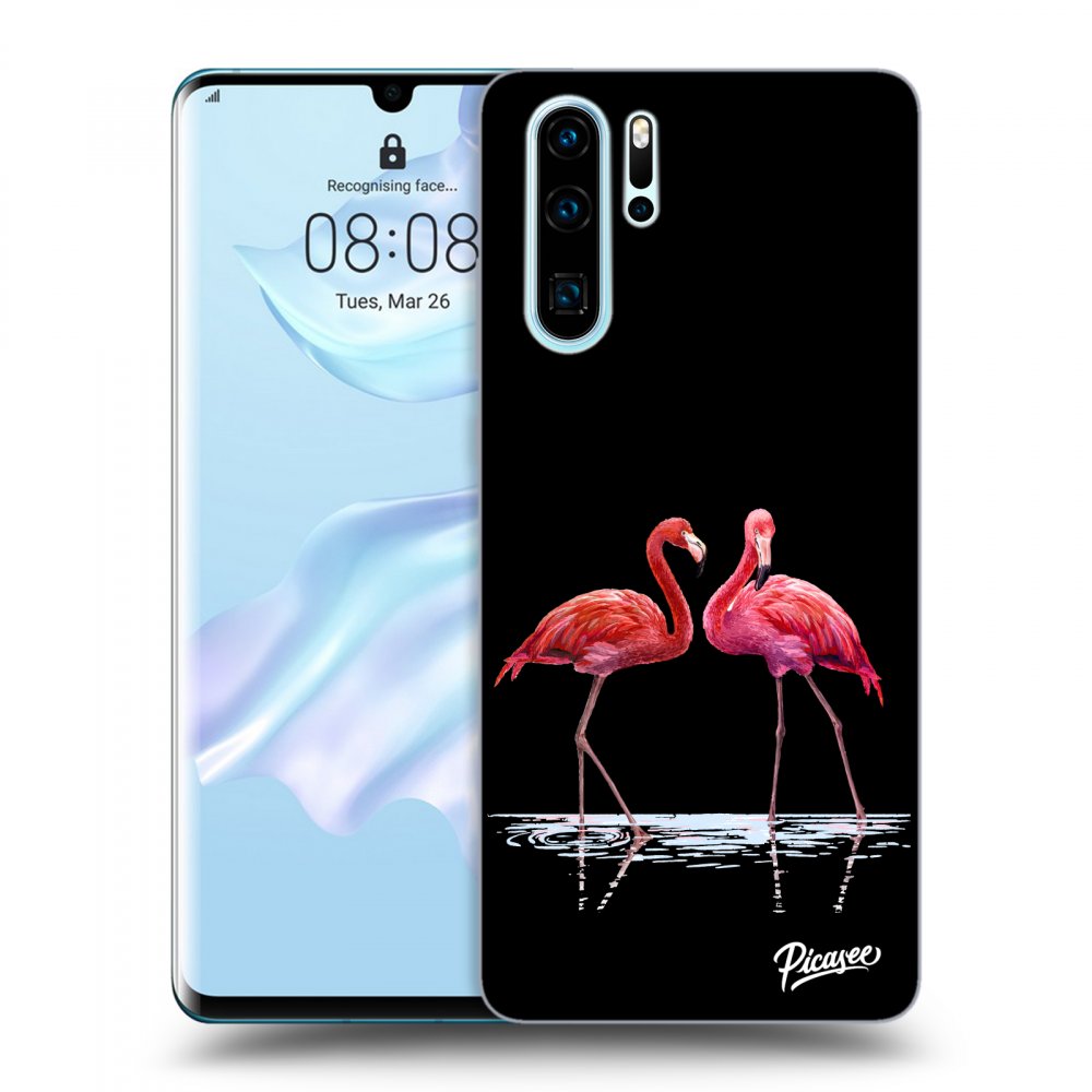 Picasee ULTIMATE CASE za Huawei P30 Pro - Flamingos couple