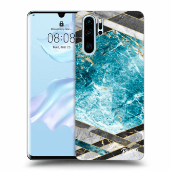 Maskica za Huawei P30 Pro - Blue geometry