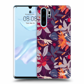 Maskica za Huawei P30 Pro - Purple Leaf