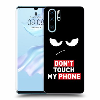 Maskica za Huawei P30 Pro - Angry Eyes - Transparent