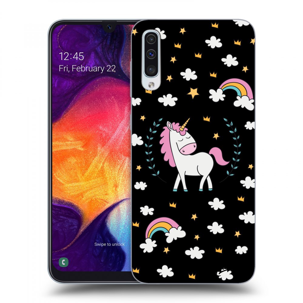 Picasee ULTIMATE CASE za Samsung Galaxy A50 A505F - Unicorn star heaven