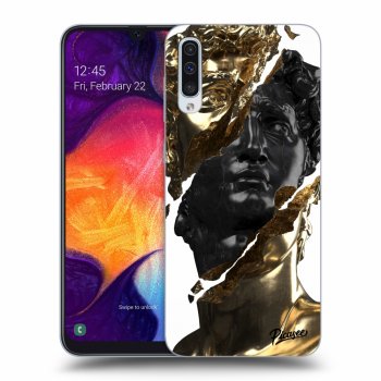 Maskica za Samsung Galaxy A50 A505F - Gold - Black