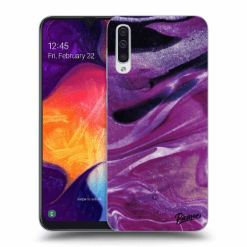 Maskica za Samsung Galaxy A50 A505F - Purple glitter