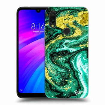 Maskica za Xiaomi Redmi 7 - Green Gold