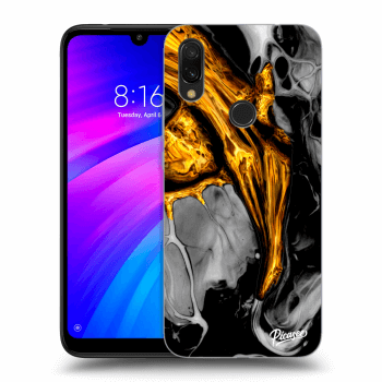 Maskica za Xiaomi Redmi 7 - Black Gold