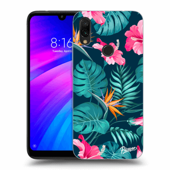 Maskica za Xiaomi Redmi 7 - Pink Monstera