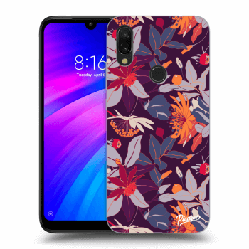 Picasee ULTIMATE CASE za Xiaomi Redmi 7 - Purple Leaf