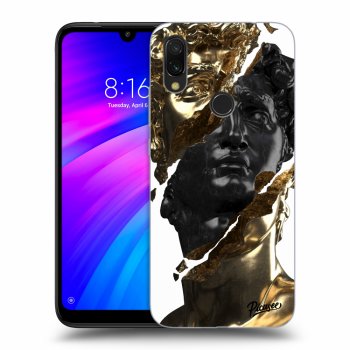 Maskica za Xiaomi Redmi 7 - Gold - Black