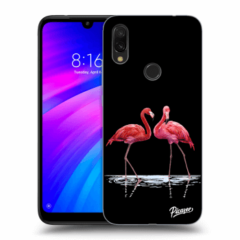 Maskica za Xiaomi Redmi 7 - Flamingos couple
