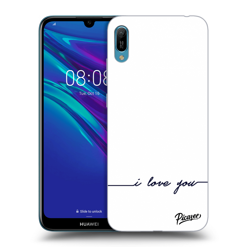 Picasee ULTIMATE CASE za Huawei Y6 2019 - I love you