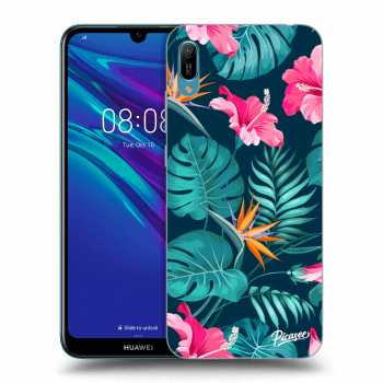 Maskica za Huawei Y6 2019 - Pink Monstera