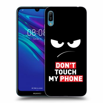 Maskica za Huawei Y6 2019 - Angry Eyes - Transparent