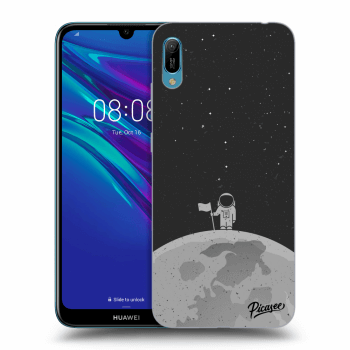 Picasee crna silikonska maskica za Huawei Y6 2019 - Astronaut
